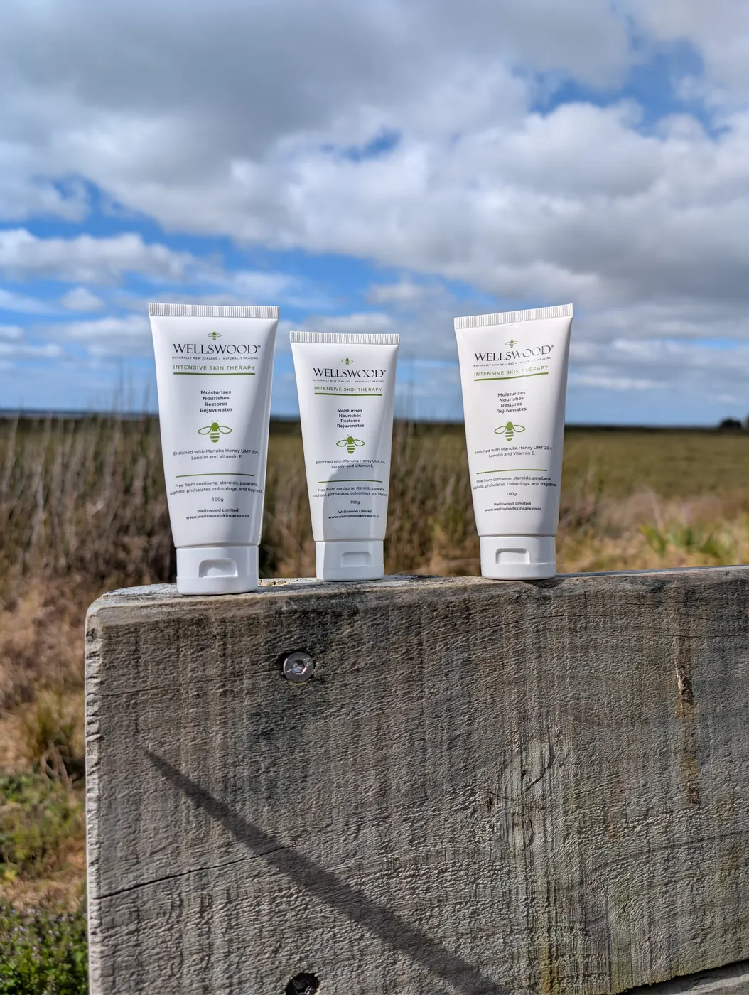 Three Wellswood tubes overlooking the New Zealand coast